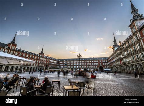 Plaza Mayor in the historic center of the capital Stock Photo - Alamy