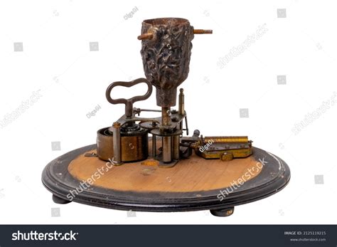 Mechanism Antique Revolving Christmas Tree Stand Stock Photo 2125119215 | Shutterstock