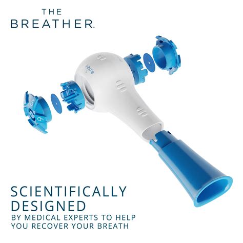 The Breather │ Natural Breathing Lung Recovery Exerciser Trainer for Drug-Free Respiratory ...