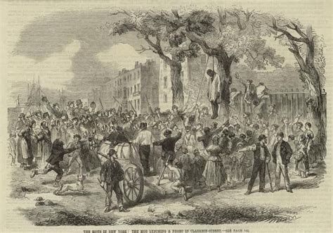 Civil War Draft Riots - New York | Draft riots, Engraved wedding, Wood engraving