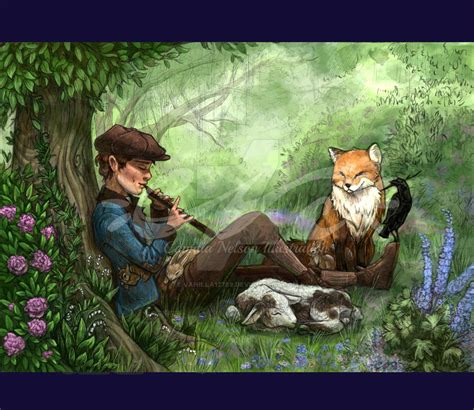 Dickon's Animals- from The Secret Garden by Vanilla12789 on DeviantArt