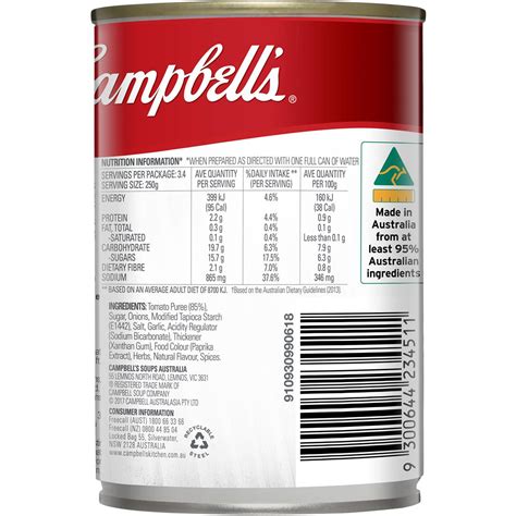 Campbell's Condensed Soup Tomato 420g | Woolworths