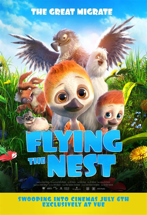 UK poster and trailer for animated adventure Flying the Nest