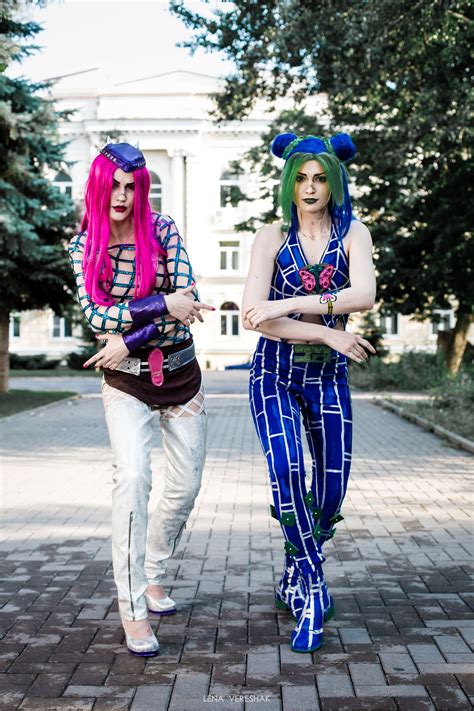 Narciso Anasui cosplay & Jolyne Cujoh cosplay - JoJo Stone Ocean #jojo #stone_ocean #jojo_part_6 ...