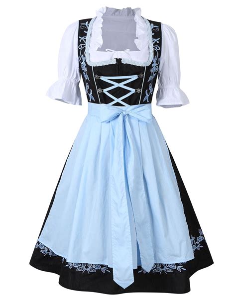 Costume Oktoberfest, German Oktoberfest, Oktoberfest Party, Dirndl Dress Traditional, Wench ...