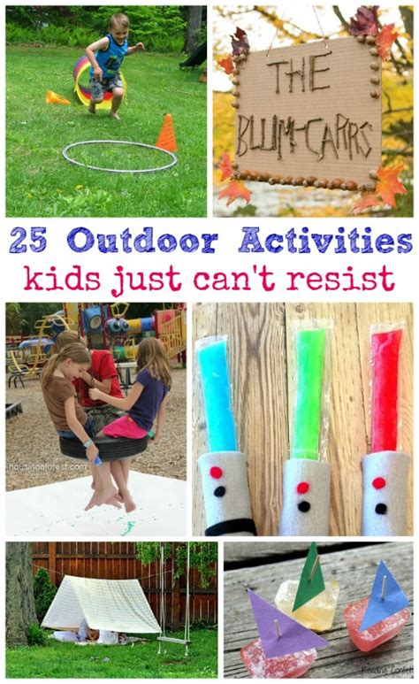 25 Outdoor Summer Activities for Kids, Tweens & Teens