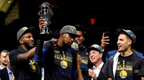 Kevin Durant named NBA Finals MVP as Golden State Warriors claim ...