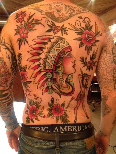 HCFL Tattoo : Chris Nunez : Tattoos : Page 1 | Traditional back tattoo, Chris nunez tattoos ...