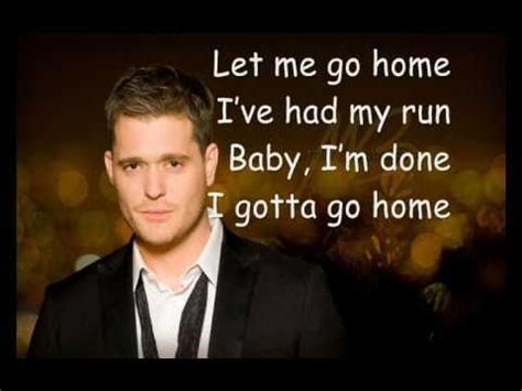 home michael buble lyrics | Home - Michael Bublé (Cover with lyrics) | Michael buble lyrics ...