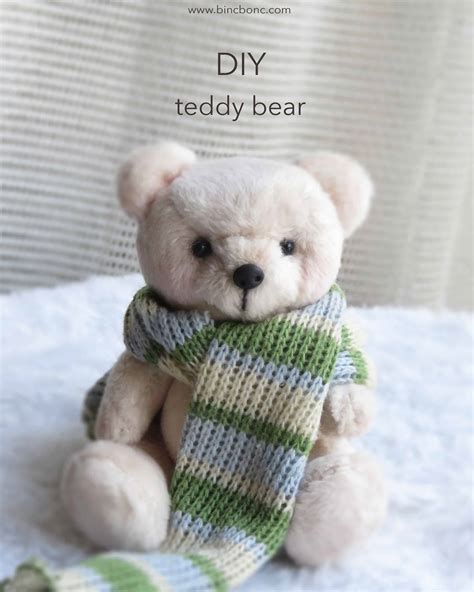 15 Cute Homemade Teddy Bears (Tutorials Included)