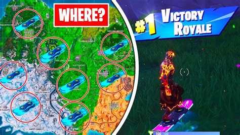 How to get the hoverboard in Fortnite (New Drift board locations) - YouTube