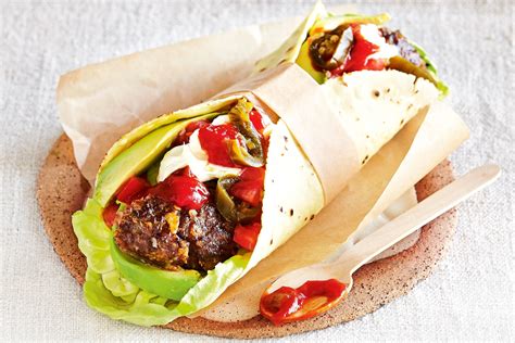 Mexican beef wrap