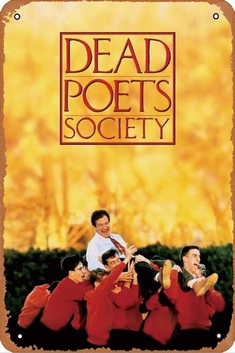 Dead Poets Society (Remake movie or TV series also Genderbent 8x12 Vintage Retro Funny Beer ...