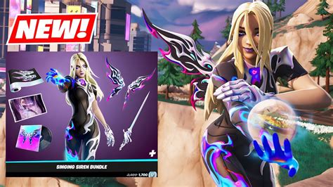 Serenade Skin BUNDLE Item Shop and GAMEPLAY Fortnite! - YouTube