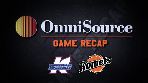 Kalamazoo Wings 4 At Fort Wayne Komets 2 (4-2-22)