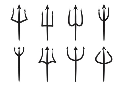 how to draw poseidon's trident step by step - inbautz