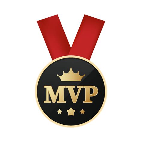 Mvp most valuable player medal reward vector 32404491 Vector Art at ...