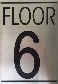 76 Floor number signs ideas | signs, number sign, aluminum signs