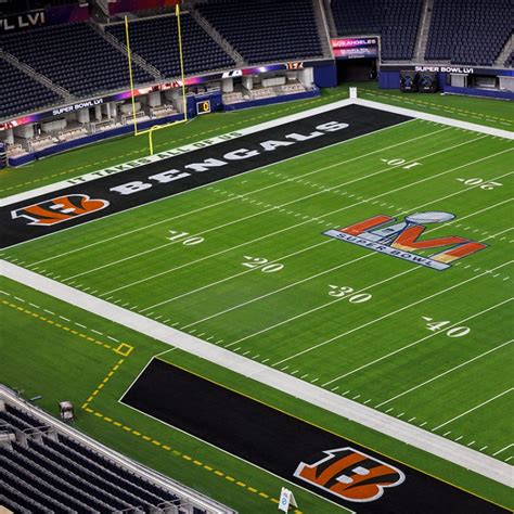 Field Design Revealed For Super Bowl LVI Between Cincinnati Bengals And ...