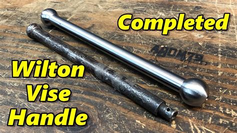 Machining a Forged Wilton Vise Handle Part 2