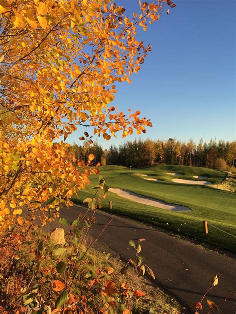 Fall golf in Northern MN at The Wilderness at Fortune Bay. #GolfTheWilderness #Golf www ...