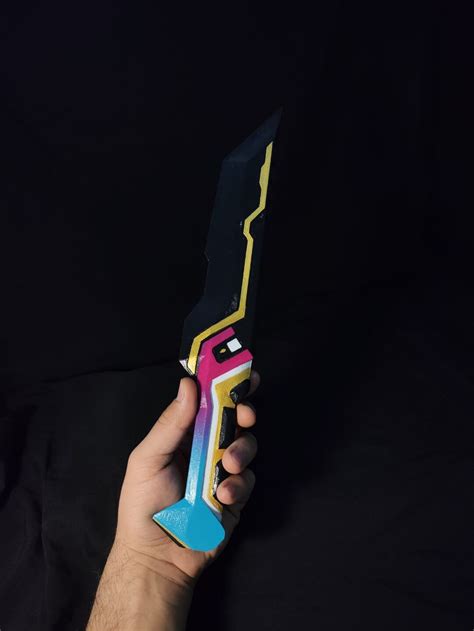 Valorant Glitchpop Knife, 3D Printed, Real Size, Valorant Cosplay - Etsy