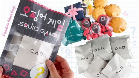 DIY Squid Game Paper Squishy Blind Bags [FREE Template] - YouTube