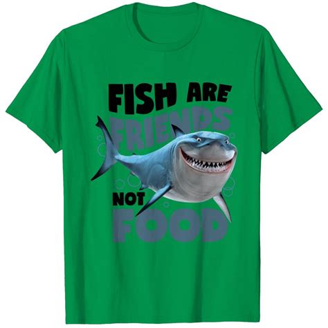 Finding Nemo Fish Are Friends Not Food T-Shirt sold by Graciliano Dutch ...