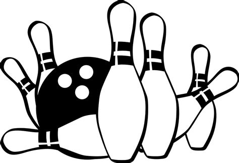 Kostenlose Vektorgrafik: Kugel, Bowling, Stifte, Spiel - Kostenloses Bild auf Pixabay - 308412