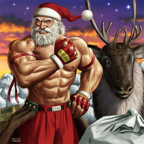 Muscle santa | Anime Amino