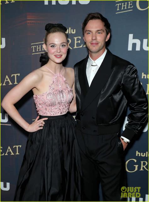 Full Sized Photo of elle fanning nicholas hoult the great season 2 premiere 57 | Elle Fanning ...