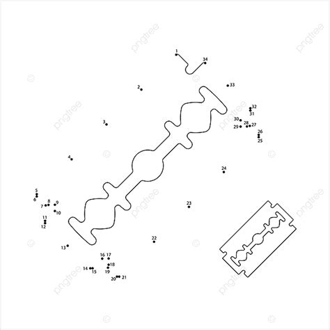 Razor Blade Vector Art PNG, Razor Blade Icon Connect The Dots, Line, Shop, Vector PNG Image For ...