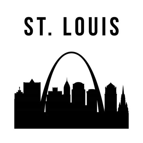 St Louis Skyline Art Illustrations, Royalty-Free Vector Graphics & Clip ...