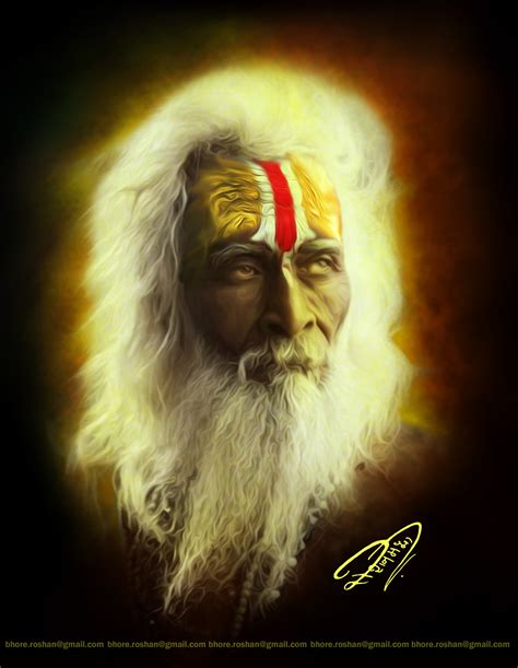 Digital Painting Sadhu.......... on Behance