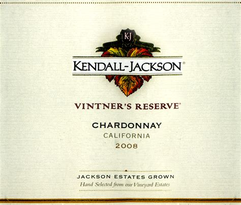 2010 Kendall Jackson Chardonnay - Wine Library