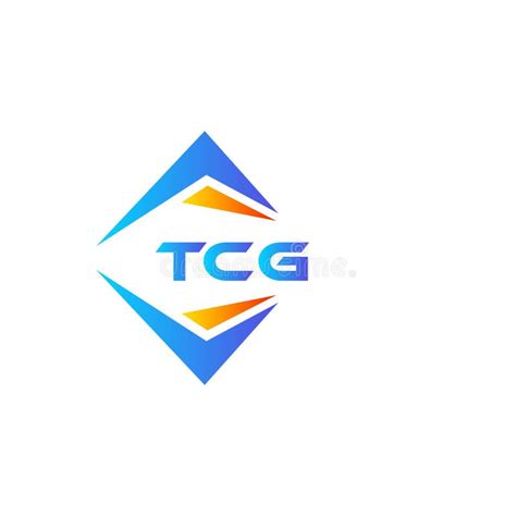 TCG Abstract Technology Logo Design on White Background. TCG Creative Initials Letter Logo ...