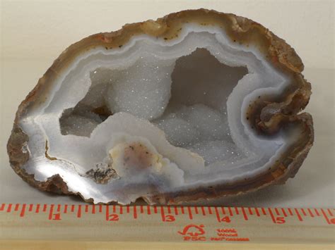 White Crystal Geode ~ Brazilian Agate | Collectors Weekly