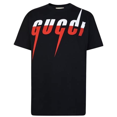 GUCCI Blade Print T Shirt - Blk/Red/Wht1141 | Pleasure clothing, Shirts, Print t shirt