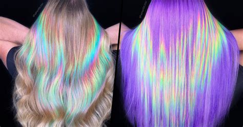 Holographic Hair Is the New Beauty Trend and It’s Mesmerizing