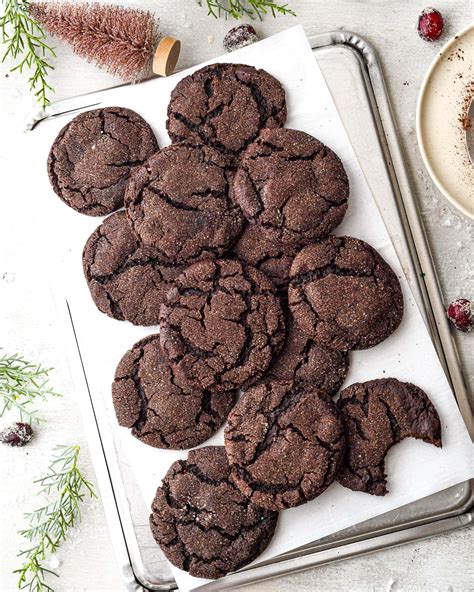 Chocolate Molasses Cookies | Buttermilk by Sam