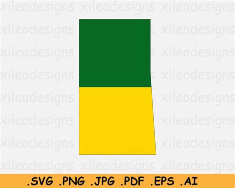 Saskatchewan Map Flag SVG S.K. Canada Canadian Province - Etsy