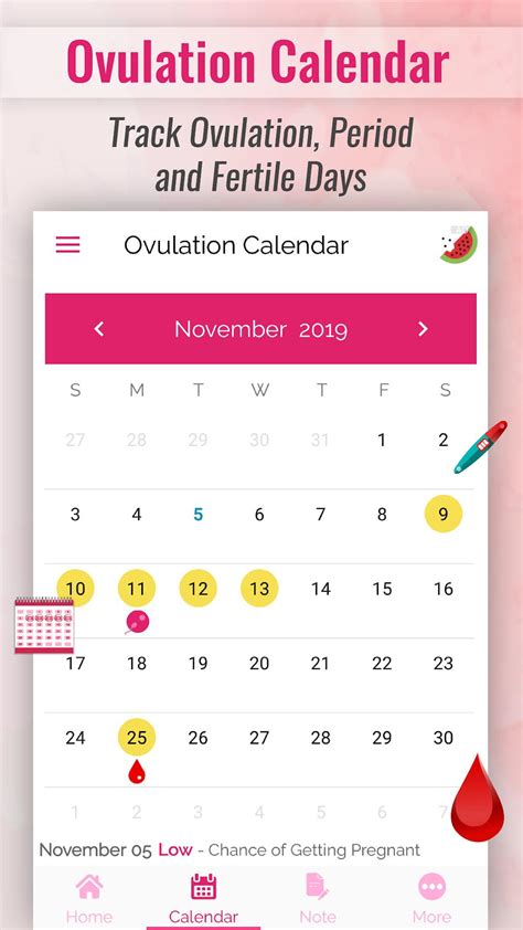 Download Ovulation Calculator & Calendar to Track Fertility Pro 1.24.1 ...