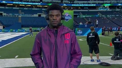 Lamar Jackson talks Combine and preparation for Draft