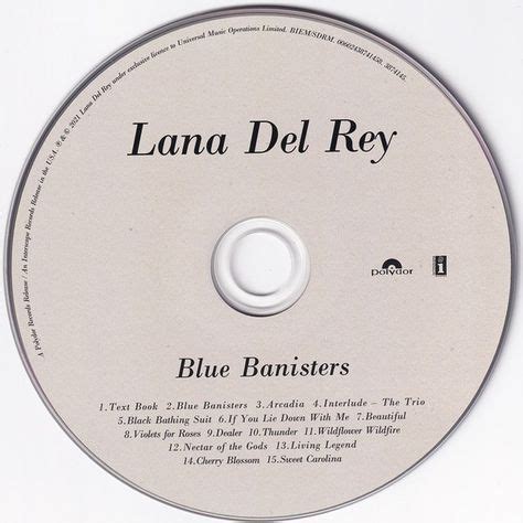 lana del rey blue banisters cd // lana del rey // lana del rey cd // coquette aesthetic | Lana ...