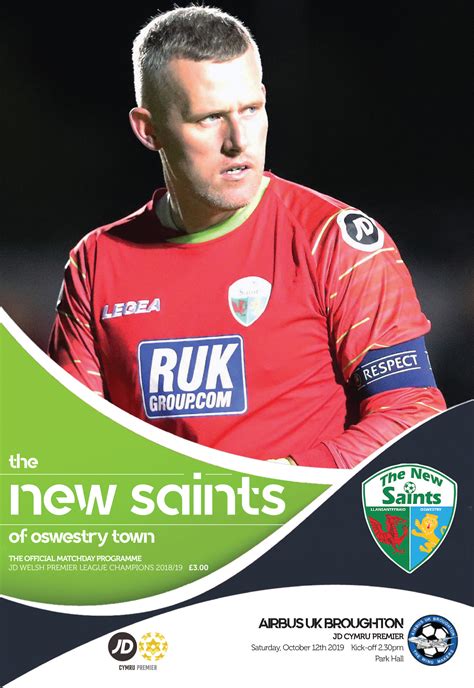 Programme Preview – The New Saints FC v Airbus UK Broughton – TNSFC