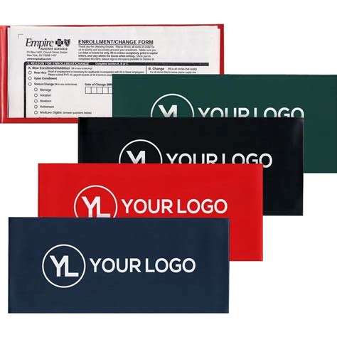 Printed Large Insurance Card Holders