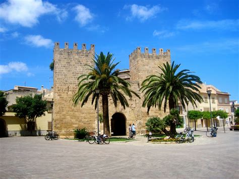 Breathtaking Old Town of Alcúdia, Spain