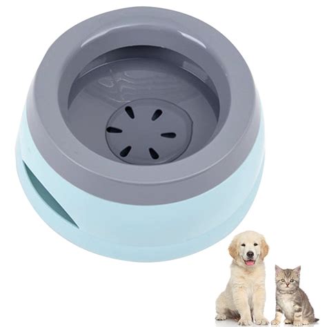 No Spill Dog Water Bowl For Home And Travel, No More Wet Floors Or Splashes From Spills Or Messy ...