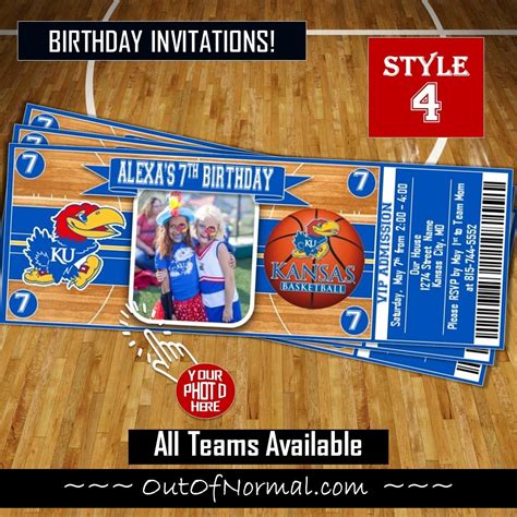 Kansas Jayhawks NCAA College Football Photo Ticket Horizontal