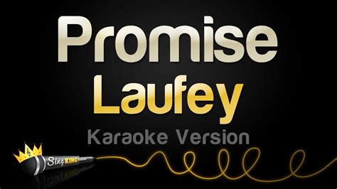 Laufey - Promise (Karaoke Version) - YouTube